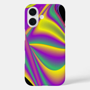 Magic of Colors Abstract 3D Rainbowart iPhone 16 Hoesje