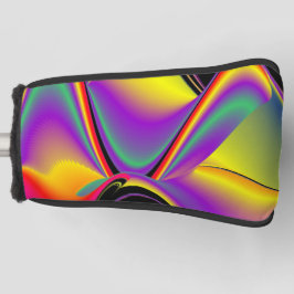 Magic of Colors Abstract 3D Rainbowart Golfheadcover