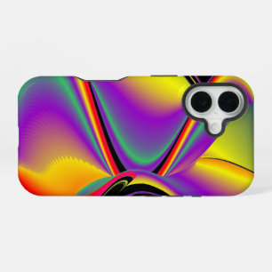 Magic of Colors Abstract 3D Rainbowart iPhone 16 Hoesje