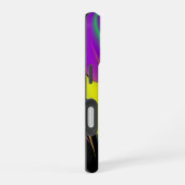 Magic of Colors Abstract 3D Rainbowart iPhone 16 Hoesje (Rechterkant)