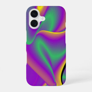 Magic of Colors Abstract 3D Rainbowart iPhone 16 Hoesje