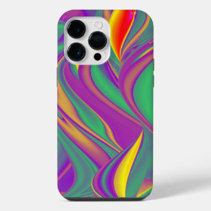 Magic of Colors Abstract 3D Rainbowart iPhone 14 Pro Max Hoesje