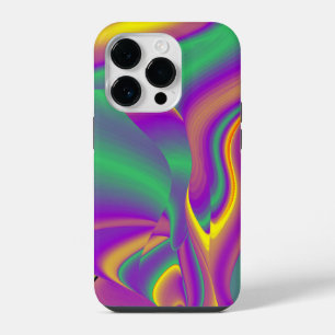 Magic of Colors Abstract 3D Rainbowart iPhone 14 Plus Hoesje