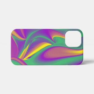 Magic of Colors Abstract 3D Rainbowart iPhone 13 Mini Hoesje