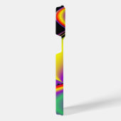 Magic of Colors Abstract 3D Rainbowart iPhone Hoesje (Rechterkant)