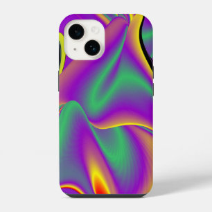 Magic of Colors Abstract 3D Rainbowart iPhone 14 Hoesje