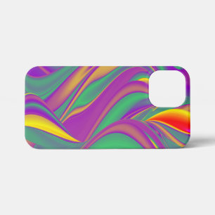Magic of Colors Abstract 3D Rainbowart iPhone 13 Mini Hoesje