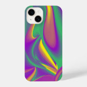 Magic of Colors Abstract 3D Rainbowart iPhone Hoesje (Achterkant)