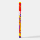 Magic of Colors Abstract 3D Rainbowart iPhone Hoesje (Rechterkant)