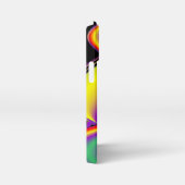 Magic of Colors Abstract 3D Rainbowart iPhone Hoesje (Rechterkant)