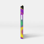 Magic of Colors Abstract 3D Rainbowart iPhone Hoesje (Rechterkant)