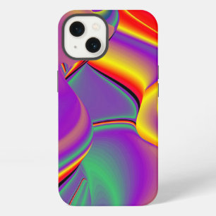 Magic of Colors Abstract 3D Rainbowart iPhone 13 Hoesje