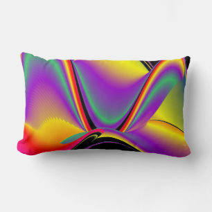 Magic of Colors Abstract 3D Rainbowart Kussen