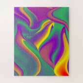 Magic of Colors Abstract 3D Rainbowart Legpuzzel (Verticaal)