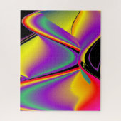 Magic of Colors Abstract 3D Rainbowart Legpuzzel (Verticaal)