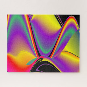 Magic of Colors Abstract 3D Rainbowart Legpuzzel