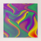 Magic of Colors Abstract 3D Rainbowart Legpuzzel (Verticaal)