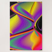 Magic of Colors Abstract 3D Rainbowart Legpuzzel (Verticaal)