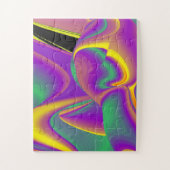 Magic of Colors Abstract 3D Rainbowart Legpuzzel (Verticaal)