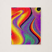 Magic of Colors Abstract 3D Rainbowart Legpuzzel (Verticaal)