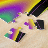 Magic of Colors Abstract 3D Rainbowart Legpuzzel (Zijkant)
