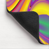 Magic of Colors Abstract 3D Rainbowart Muismat (Hoek)