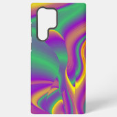 Magic of Colors Abstract 3D Rainbowart Samsung Galaxy Hoesje (Achterkant)