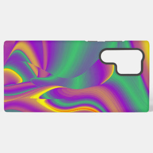 Magic of Colors Abstract 3D Rainbowart Samsung Galaxy Hoesje