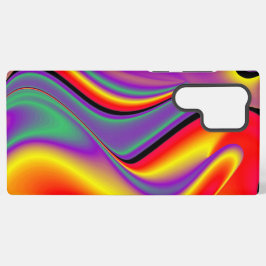 Magic of Colors Abstract 3D Rainbowart Samsung Galaxy Hoesje