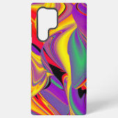Magic of Colors Abstract 3D Rainbowart Samsung Galaxy Hoesje (Achterkant)