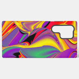 Magic of Colors Abstract 3D Rainbowart Samsung Galaxy Hoesje