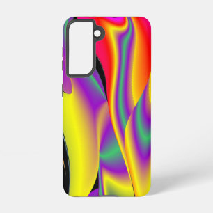 Magic of Colors Abstract 3D Rainbowart Samsung Galaxy Hoesje