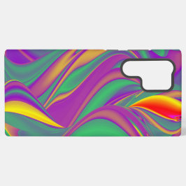 Magic of Colors Abstract 3D Rainbowart Samsung Galaxy Hoesje