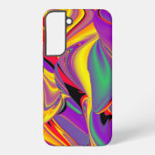 Magic of Colors Abstract 3D Rainbowart Samsung Galaxy Hoesje (Achterkant)