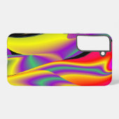 Magic of Colors Abstract 3D Rainbowart Samsung Galaxy Hoesje (Achterkant horizontaal)