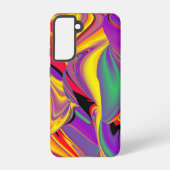 Magic of Colors Abstract 3D Rainbowart Samsung Galaxy Hoesje (Achterkant)