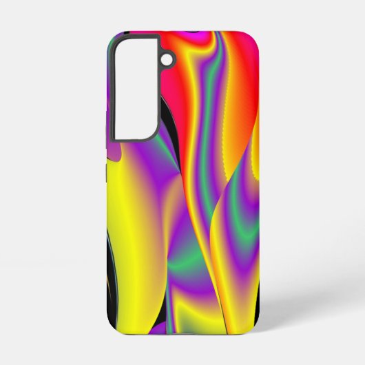 Magic of Colors Abstract 3D Rainbowart Samsung Galaxy Hoesje (Achterkant)