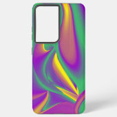 Magic of Colors Abstract 3D Rainbowart Samsung Galaxy Hoesje (Achterkant)
