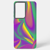 Magic of Colors Abstract 3D Rainbowart Samsung Galaxy Hoesje (Achterkant)
