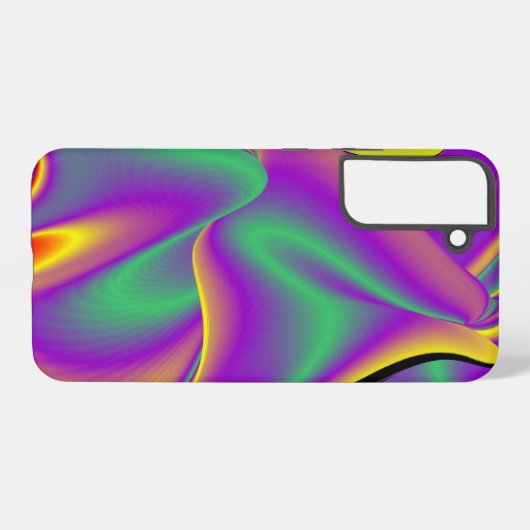 Magic of Colors Abstract 3D Rainbowart Samsung Galaxy Hoesje (Achterkant horizontaal)