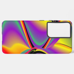 Magic of Colors Abstract 3D Rainbowart Samsung Galaxy Hoesje