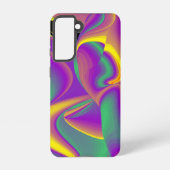 Magic of Colors Abstract 3D Rainbowart Samsung Galaxy Hoesje (Achterkant)