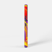 Magic of Colors Abstract 3D Rainbowart Samsung Galaxy Hoesje (Rechterkant)