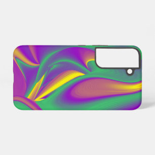 Magic of Colors Abstract 3D Rainbowart Samsung Galaxy Hoesje