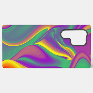 Magic of Colors Abstract 3D Rainbowart Samsung Galaxy Hoesje