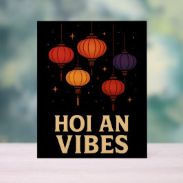 Magic of Hoi An – Lantern Art  Acryl Bord