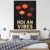 Magic of Hoi An – Lantern Art  Canvas Afdruk (Insitu (Slaapkamer))