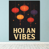 Magic of Hoi An – Lantern Art  Canvas Afdruk (Insitu (Houten vloer))