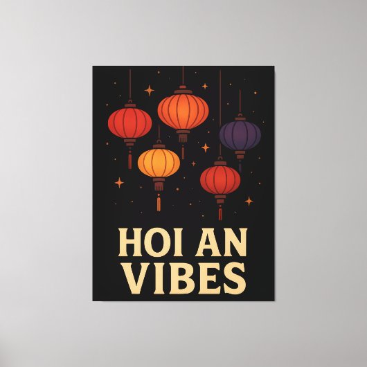 Magic of Hoi An – Lantern Art  Canvas Afdruk (Voorkant)