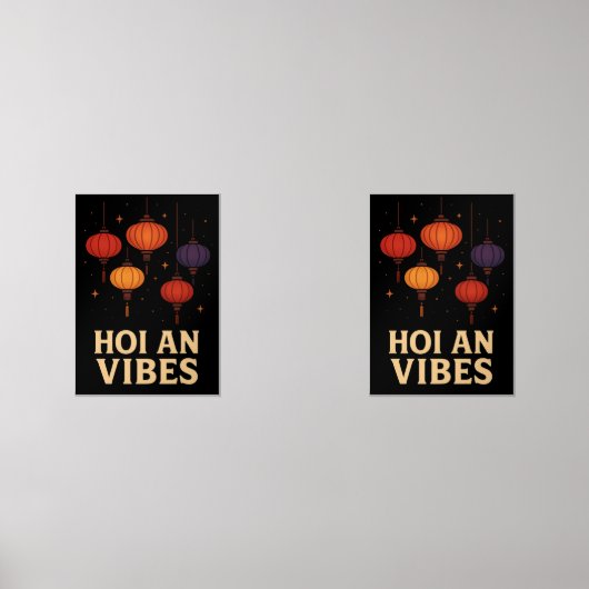 Magic of Hoi An – Lantern Art  Muurkunst Sets (Voorkant)